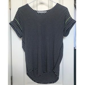 Lululemon Striped Short Sleeve